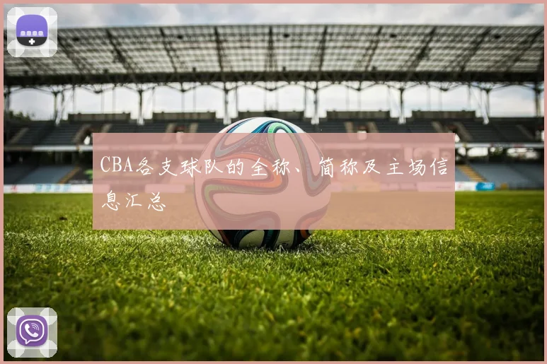 CBA各支球队的全称、简称及主场信息汇总